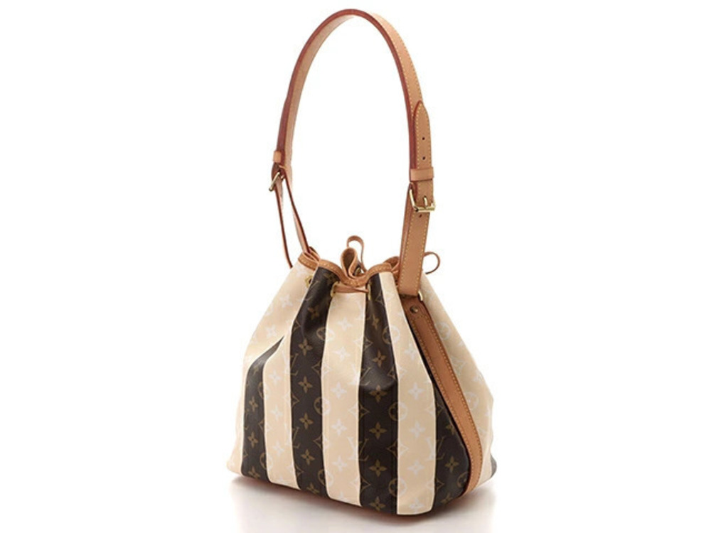 Louis Vuitton Rayures Shoulder Bag Monogram Brown